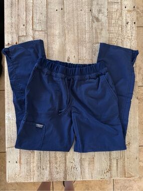 Cherokee Workwear Revolution WW105 Scrub Pants Women’s Small Navy